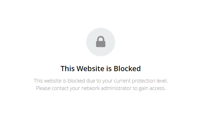 Website Blocked Due to Security Measures