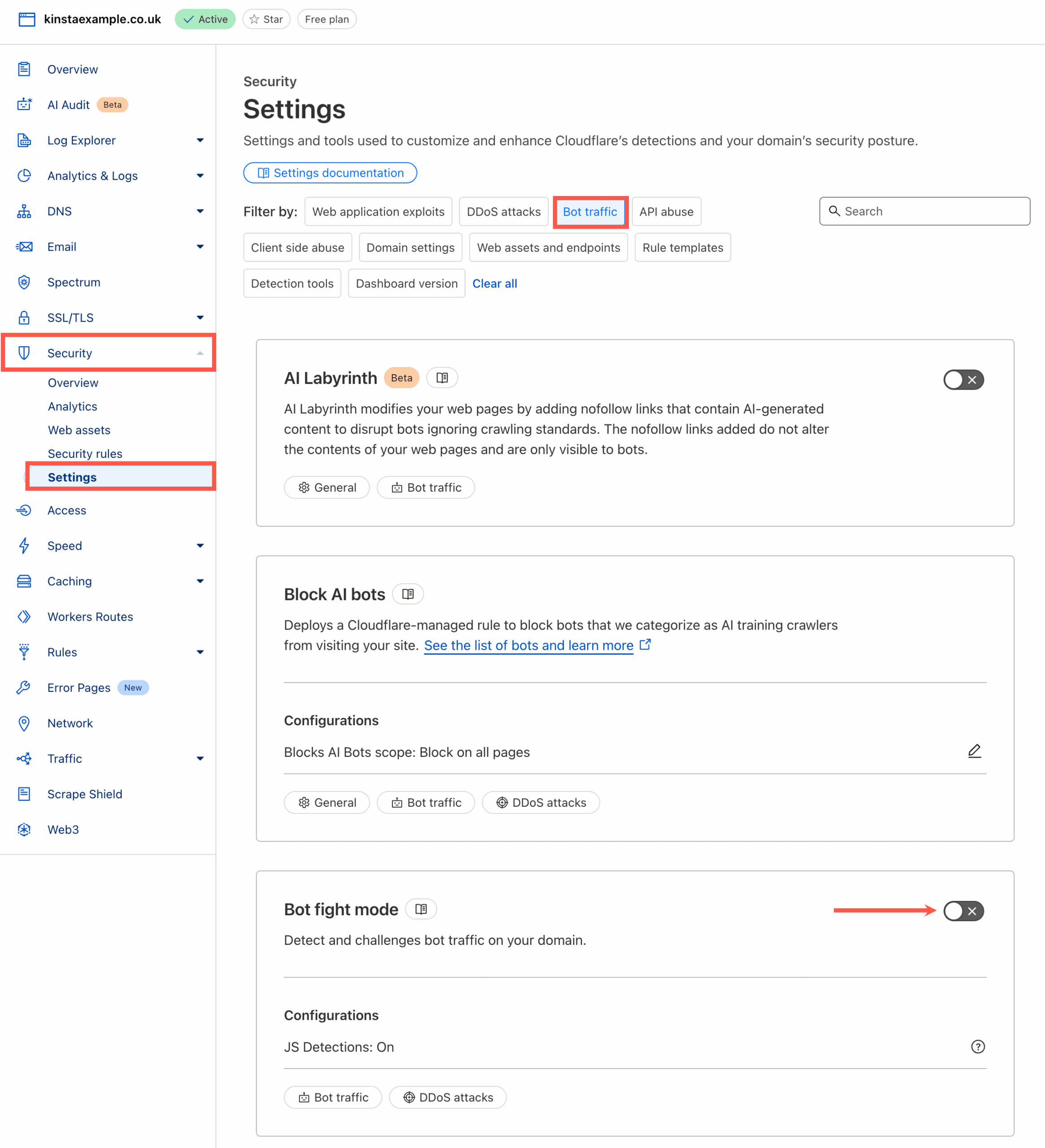 Cloudflare Blocks User Access to kinsta.cloud Following Security Activation